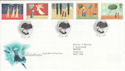 1996-10-28 Christmas Stamps Bureau FDC (65330)