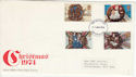 1974-11-27 Christmas Stamps Birmingham FDC (65416)