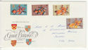 1974-07-10 Medieval Warriors Stamps No Postmark (65420)
