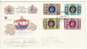 1977-05-11 Silver Jubilee Stamps Bognor FDC (65473)