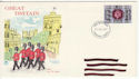 1977-06-15 Silver Jubilee Stamp Fareham FDC (65494)