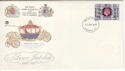 1977-06-15 Silver Jubilee Stamp London W1 FDC (65502)