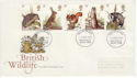 1977-10-05 British Wildlife Stamps Newcastle FDC (65519)