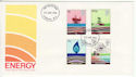 1978-01-25 Energy Stamps London W1 FDC (65567)
