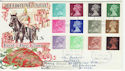 1971-02-15 Definitive Stamps Tunbridge FDC (65590)
