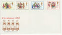 1978-11-22 Christmas Stamps No Postmark FDC (65650)