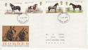 1978-07-05 Horses Stamps Devon FDC (65656)