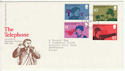 1976-03-10 Telephone Stamps Ilford FDC (65660)