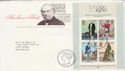1979-10-24 Rowland Hill Stamps M/S Bureau FDC (65693)