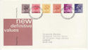 1976-02-25 Definitive Stamps Bureau FDC (65715)