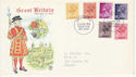 1976-02-25 Definitive Stamps Bognor Regis FDC (65719)