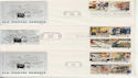 1973-04-30 USA Postal Employees Stamps x3 FDC (65982)