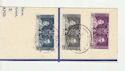 Fiji 1937 Coronation Stamps on Piece (65997)