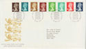1988-08-23 Definitive Stamps Windsor FDC (66030)