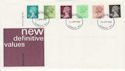 1980-01-30 Definitive Stamps London FDC (66034)