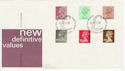 1982-01-27 Definitive Stamps Windsor FDC (66128)