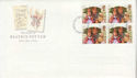 1993-08-10 Beatrix Potter Booklet Pane York FDC (66137)