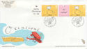 2004-02-03 Occasions Label Stamps Merry Hill FDC (66139)