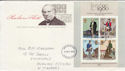 1979-10-24 Rowland Hill M/S Stamps London FDC (66148)