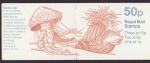 1988-07-05 FB50 Marine Life Folded Booklet Stamps (66239)