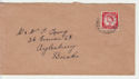 1955 Wilding Stamp Used on Cover Rhayader cds (66277)