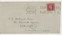KGVI Stamp Post Office Maritime Mail Pmk (66302)