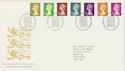 1991-09-10 Definitive Stamps Bureau FDC (66305)