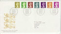 1991-09-10 Definitive Stamps Bureau FDC (66311)