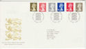 1993-10-26 Definitive Stamps Windsor FDC (66313)