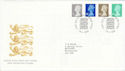 1999-04-20 Definitive Stamps Windsor FDC (66325)