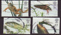 2001-07-10 Pond Life Stamps Cheap Used Set (66364)