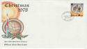 1978-10-18 IOM Christmas Stamp FDC (66438)