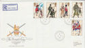 1983-07-06 British Army Stamps Battlefield cds FDC (66500)
