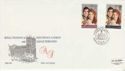 1986-07-23 Royal Wedding Stamps BF 2120 PS Souv (66527)