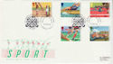 1986-07-15 Sport Stamps Hockey London NW10 FDC (66536)