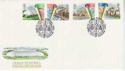 1984-04-10 Urban Renewal Stamps Durham FDC (66587)