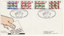 1979-05-09 Elections Stamps Leicester Twin City FDC (66607)
