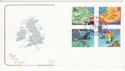 2001-03-13 Weather Stamps London FDC (66729)