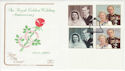 1997-11-13 Golden Wedding Westminster Abbey SW1 FDC (66731)