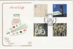 2000-05-02 Art and Craft Stamps Burslem FDC (66782)