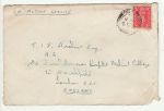 King George VI Stamp Used on Cover 1952 FPO cds (66840)