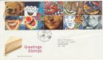 1991-03-26 Greetings Stamps Laughterton FDC (66864)