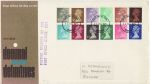 1971-02-15 Definitive Stamps Oxford FDC (66889)