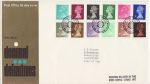 1971-02-15 Definitive Stamps Bureau FDC (66893)