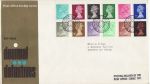 1971-02-15 Definitive Stamps Bureau FDC (66895)