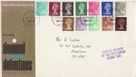 1971-02-15 Definitive Stamps Preston FDC (66896)