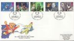 1996-09-03 Children\'s TV Characters London WC2 FDC (66913)