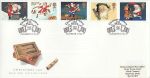 1997-10-27 Christmas Crackers Stamps Nasareth FDC (66924)