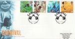1998-08-25 Carnival Stamps Notting Hill London W11 FDC (66932)