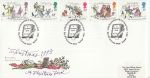 1993-11-09 Christmas Stamps Old Curiosity Shop FDC (66943)